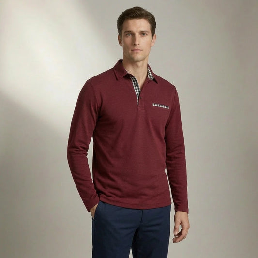 Charles | Polo met Lange Mouwen