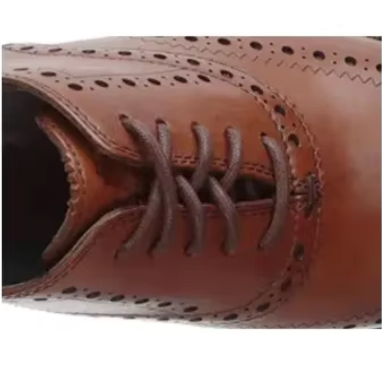 floris | heren brogue veterschoen met vleugelpunt