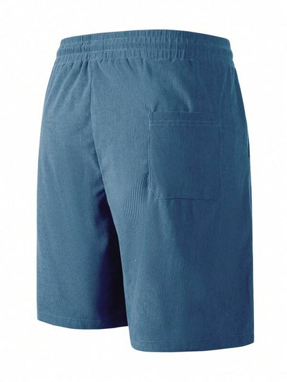 daan | heren casual shorts met kordelzug
