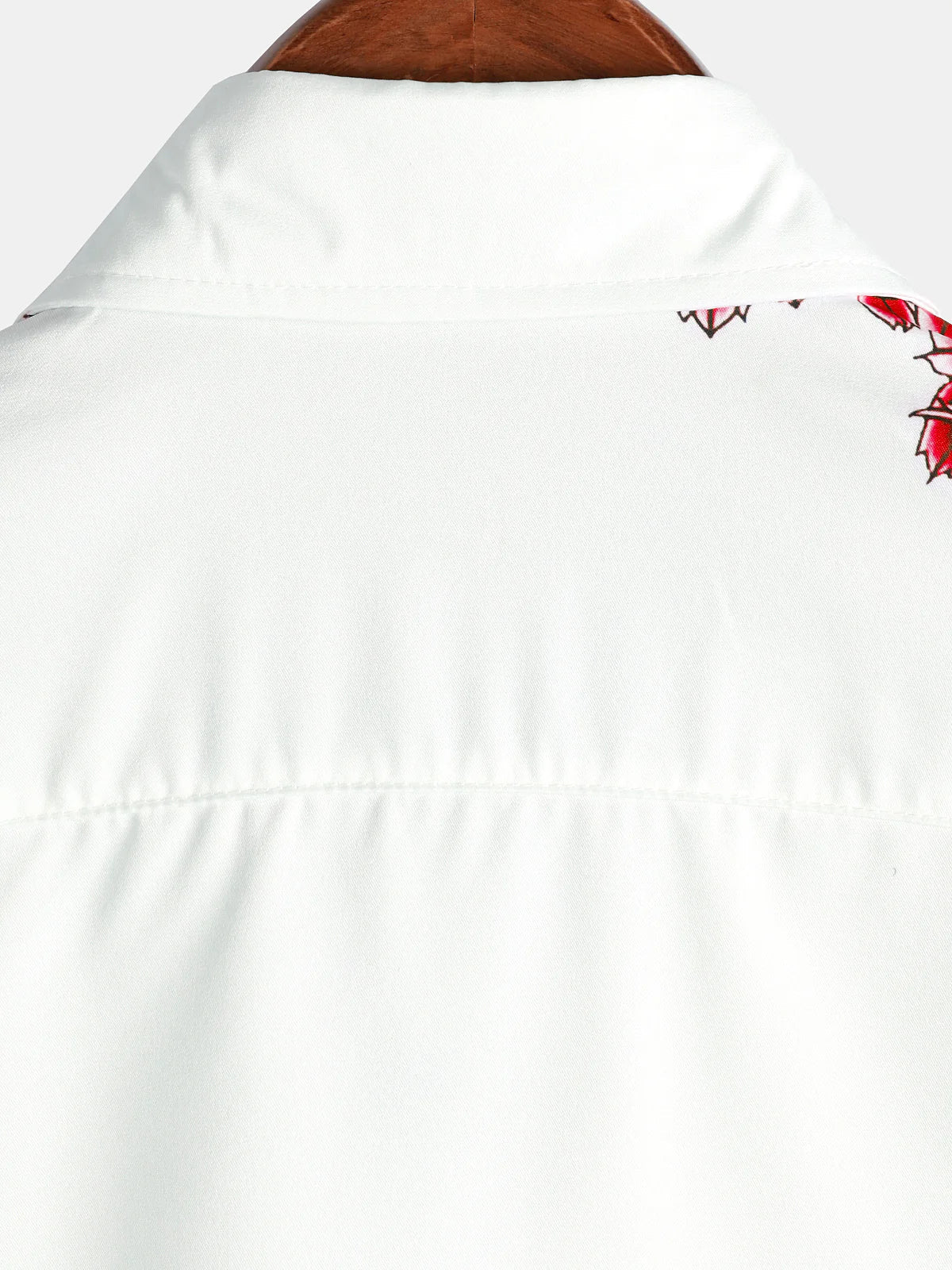 milan | zomeroverhemd korte mouw wit bloemenprint