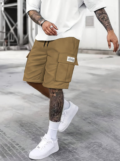 daan | heren cargo shorts koffie