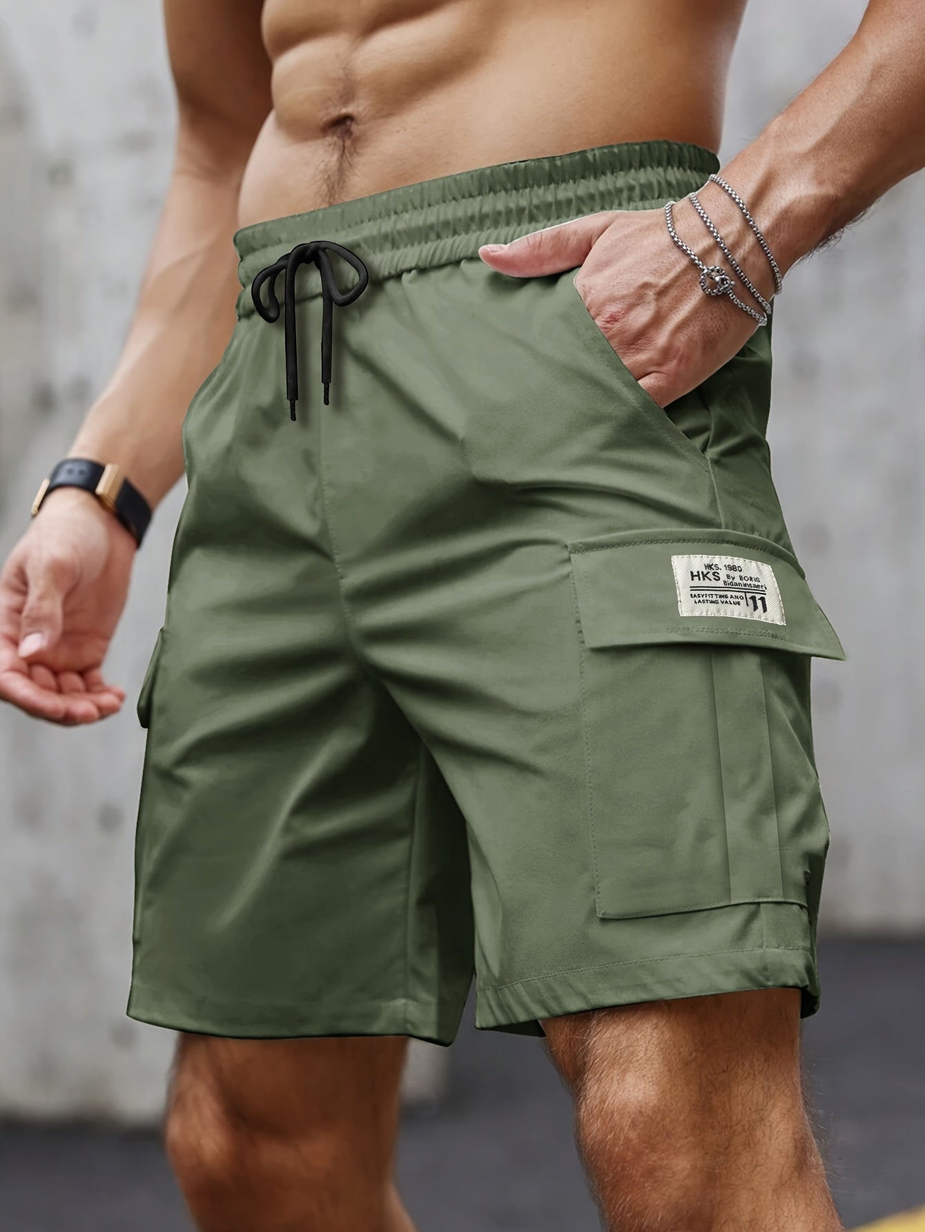 daan | heren cargo shorts