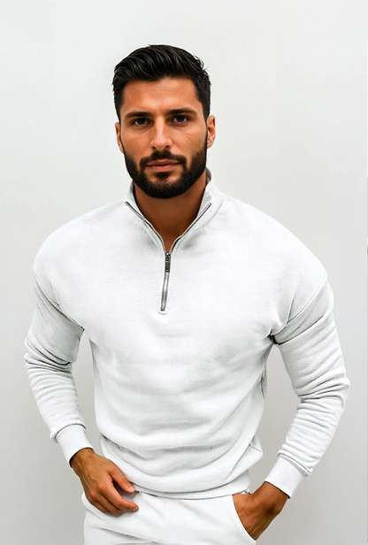 milan | heren half-zip trui