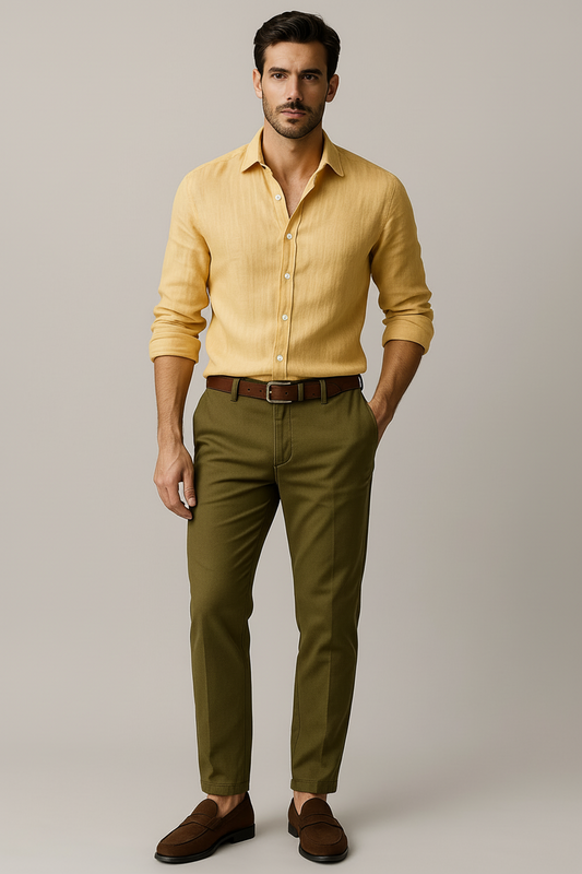 lars | vintage overhemd met knopen