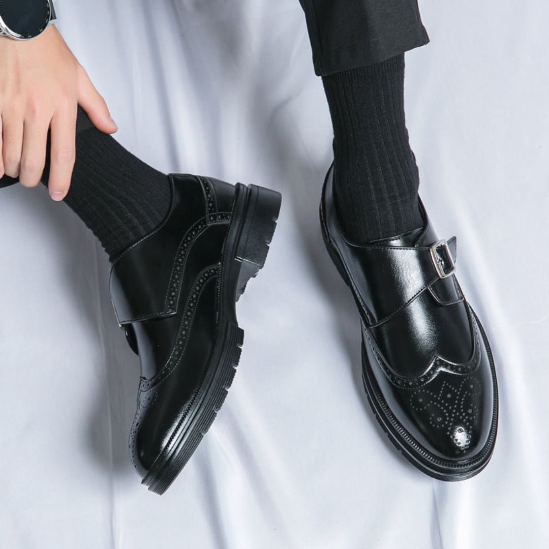 daan | heren monk strap schoen