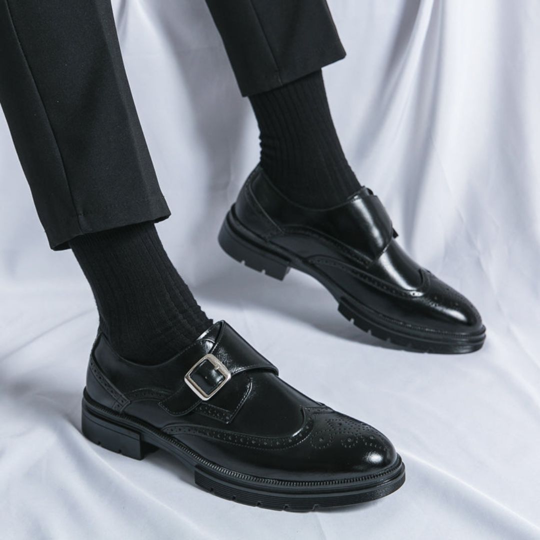 daan | heren monk strap schoen