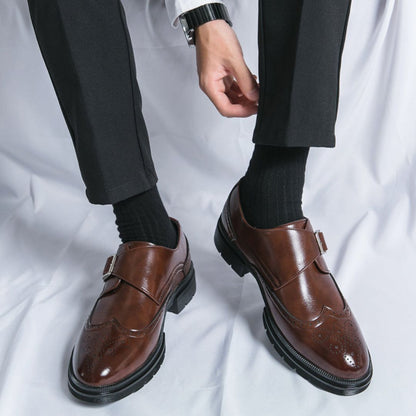 daan | heren monk strap schoen
