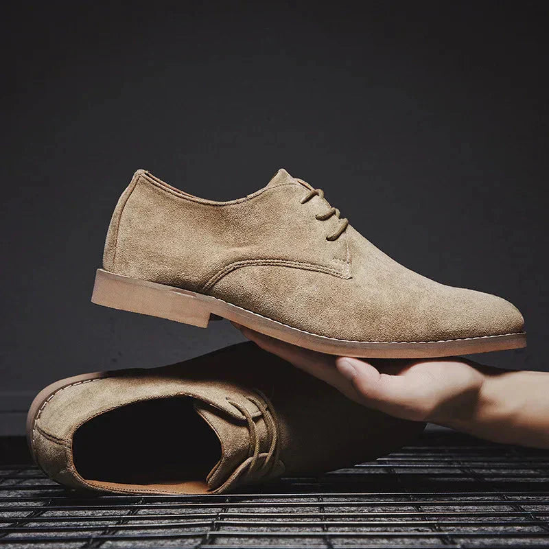 lars | minimalistische derby schoenen met veters