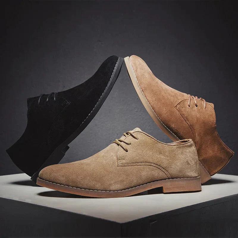 lars | minimalistische derby schoenen met veters