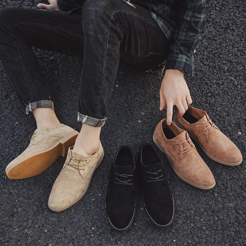 lars | minimalistische derby schoenen met veters