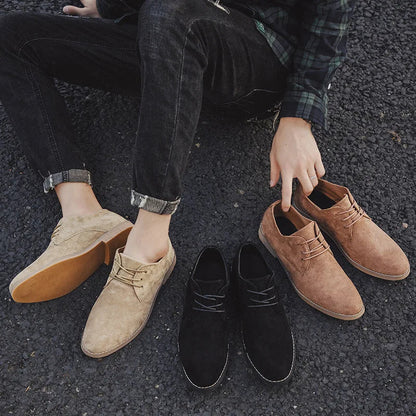 lars | minimalistische derby schoenen met veters