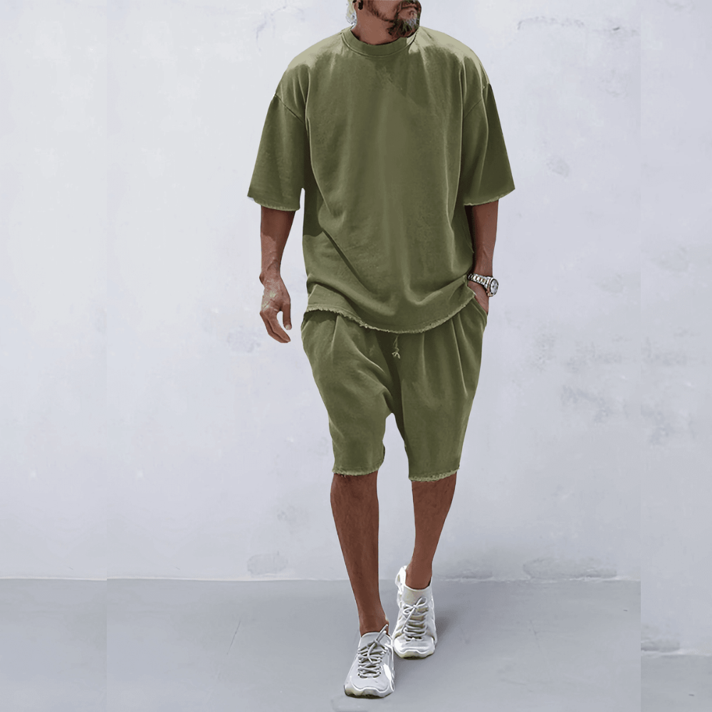 sem | oversized t-shirt en shorts set