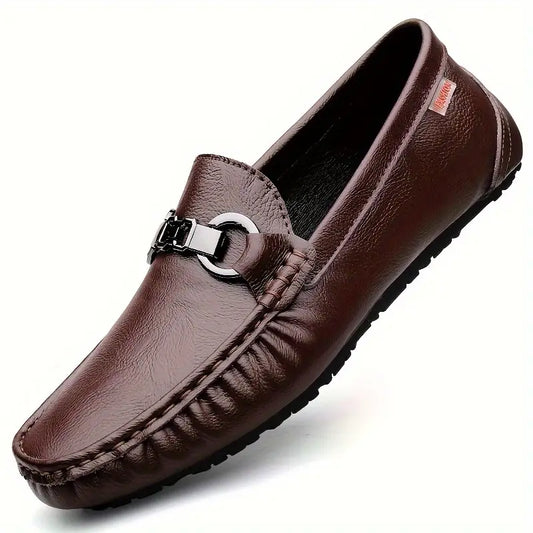 levi | klassieke bit loafers donkerbruin