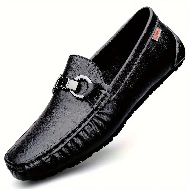 levi | klassieke bit loafers zwart