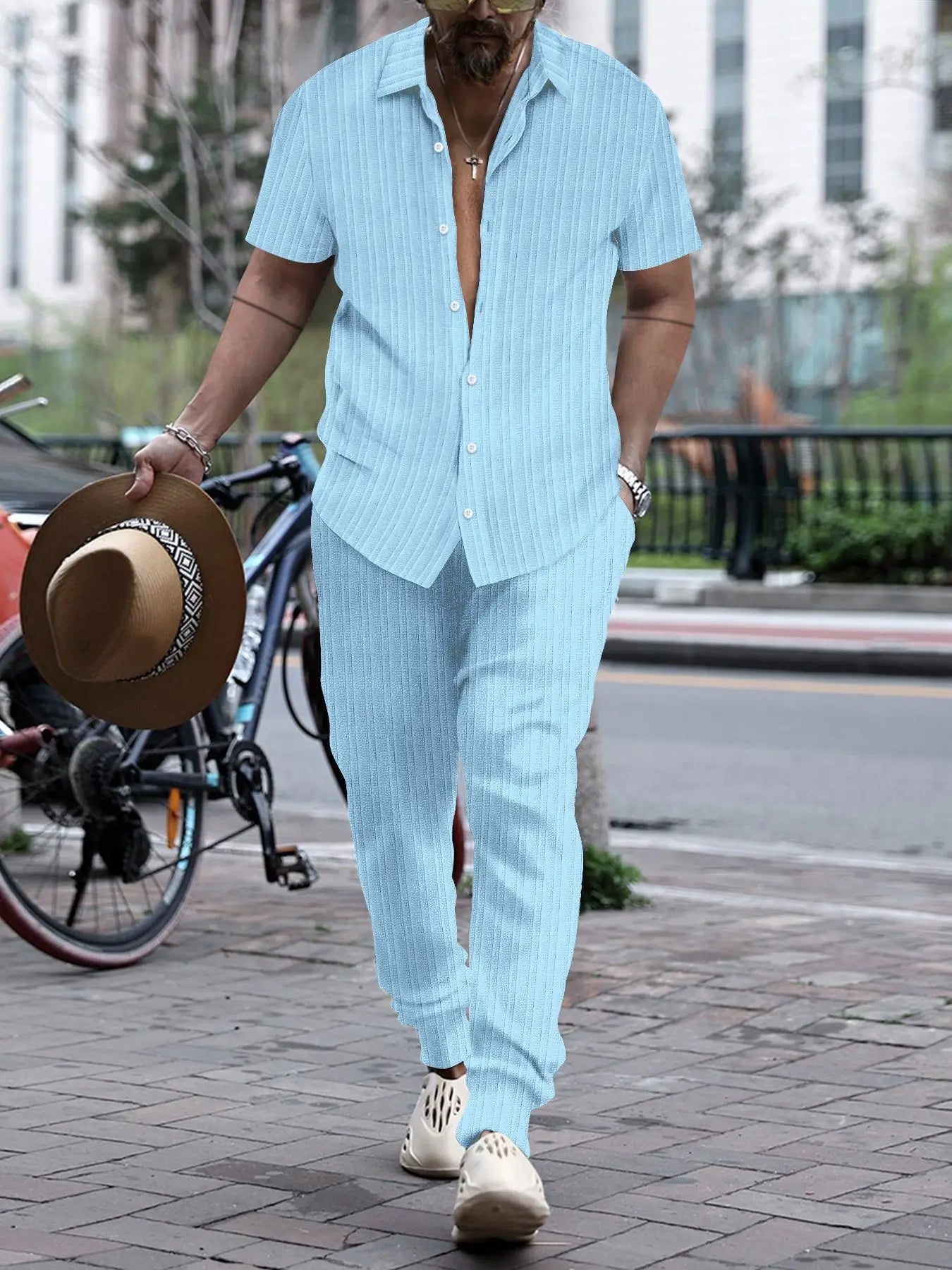 daan | casual zomer herenset