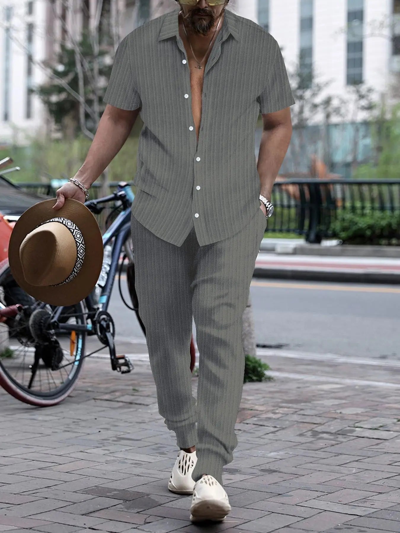 daan | casual zomer herenset