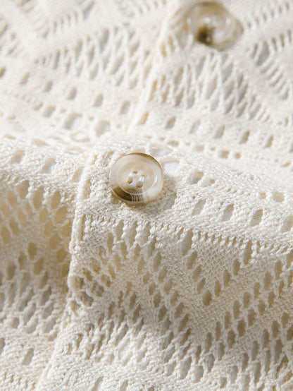 daan | haakshirt met ethno-patroon