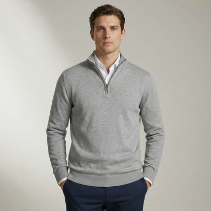 Lars | Half-Zip Gebreide Trui