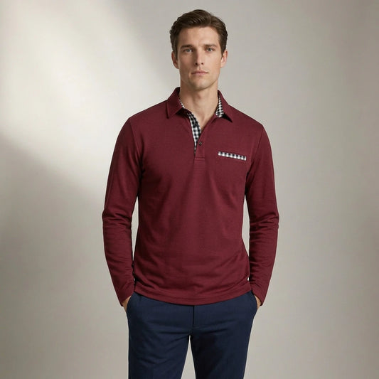 Charles | Polo met Lange Mouwen