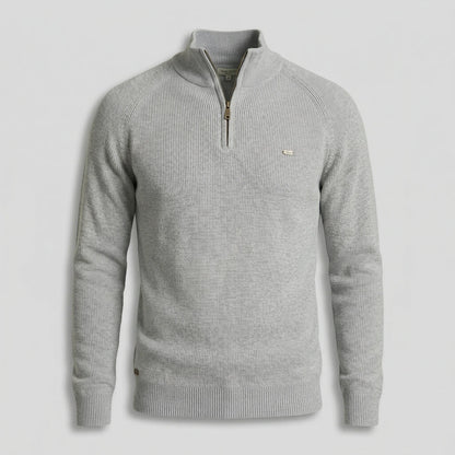 Timo | Gebreide Half-Zip Trui