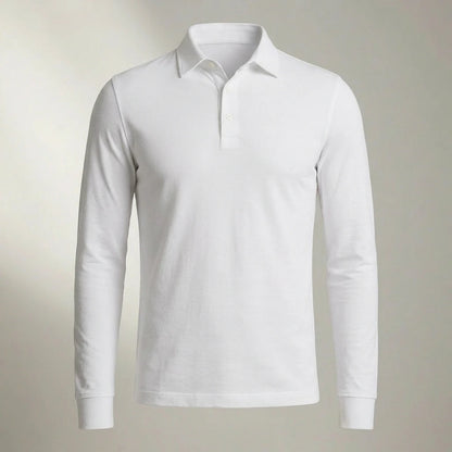 Victor | Klassieke Polo met Lange Mouwen
