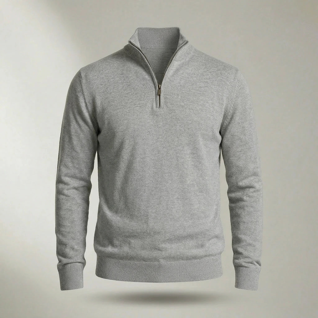 Lars | Half-Zip Gebreide Trui